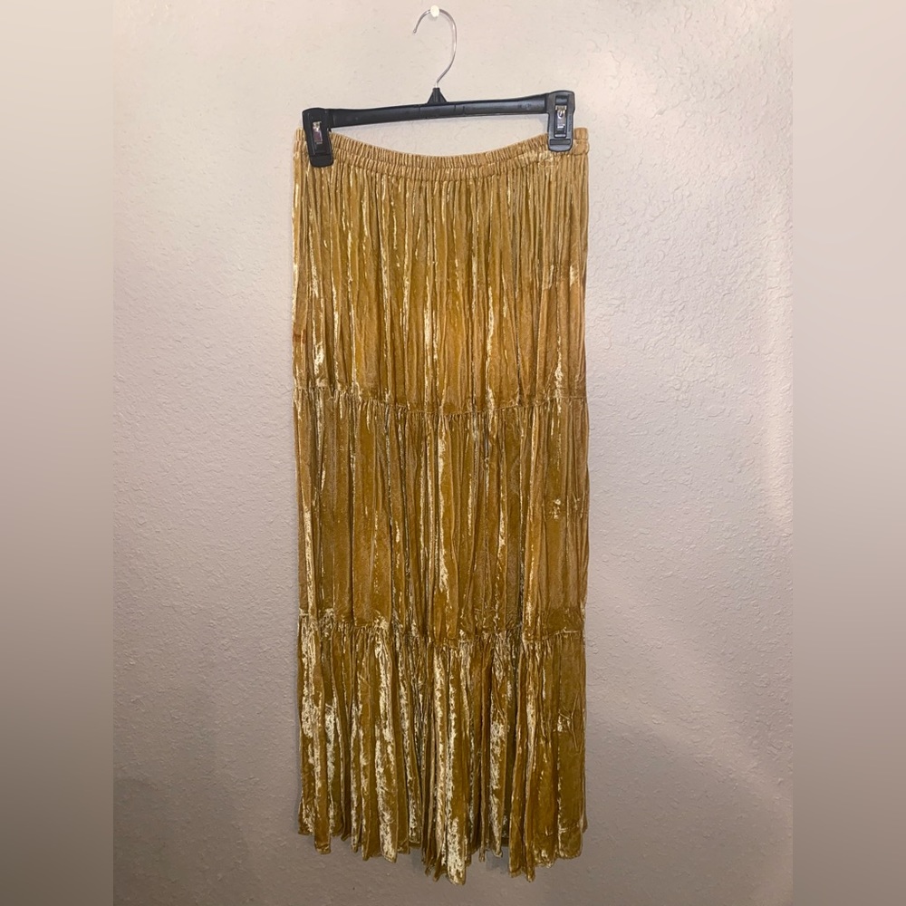 Double D Ranchwear Western Velvet Skirt